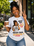 Messy Bun Unisex T-Shirt